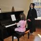 À l'école de musique du  presbytère; l'ambiance et le décor m'ont rappelé mes études de piano classique chez les religieuses à Québec.  