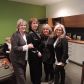 Entourée de mes amies, Danielle Ouimet, Lise Dion et Guylaine Tanguay. 