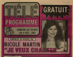 Nicole Martin "Je veux chanter"