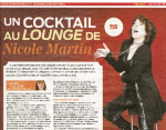 Un Cocktail au Lounge de Nicole... Journal de Montréal